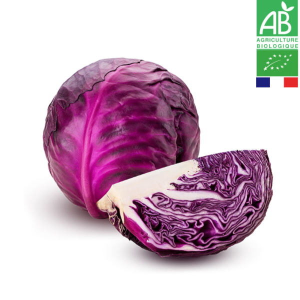 Choux Rouge Bio A La Pièce