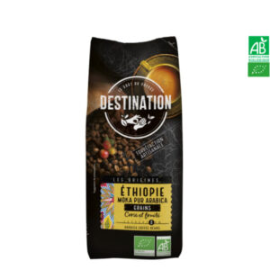 Café Moka En Grains Ethiopie 100% Arabica 500g Destination