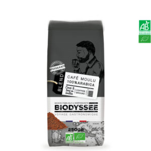 Café Moulu Corsé 100% Arabica 250g Biodyssée