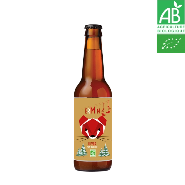 Bière hiver Ermin 6° 33cl