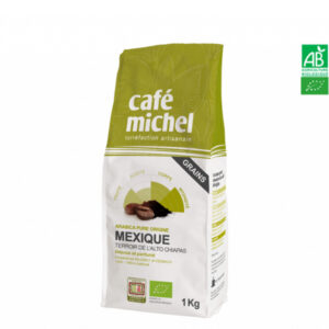 Café En Grains Mexique Pur Arabica 1kg Café Michel