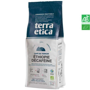 Café Ethiopie décaféiné grains 500g