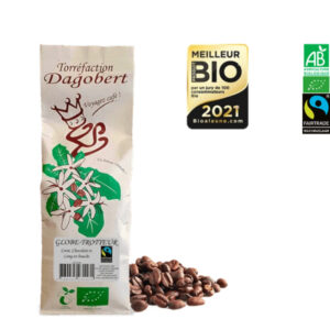 Café Mélange Globe-Trotter Grain 100% Arabica 250g Dagobert