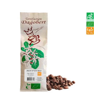 Café Mélange Mon P’tit Bio 100% Arabica Grain 500g Dagobert