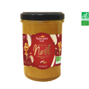 Confiture De Noël Bio 250gr Saveurs et Fruits