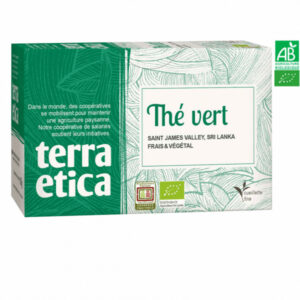 Thé Vert Bio de Ceylan Sri Lanka Terra Etica