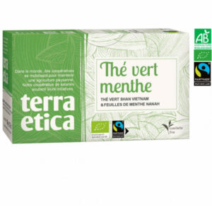 Thé Vert à La Menthe Bio Sam Vietnam Terra Etica
