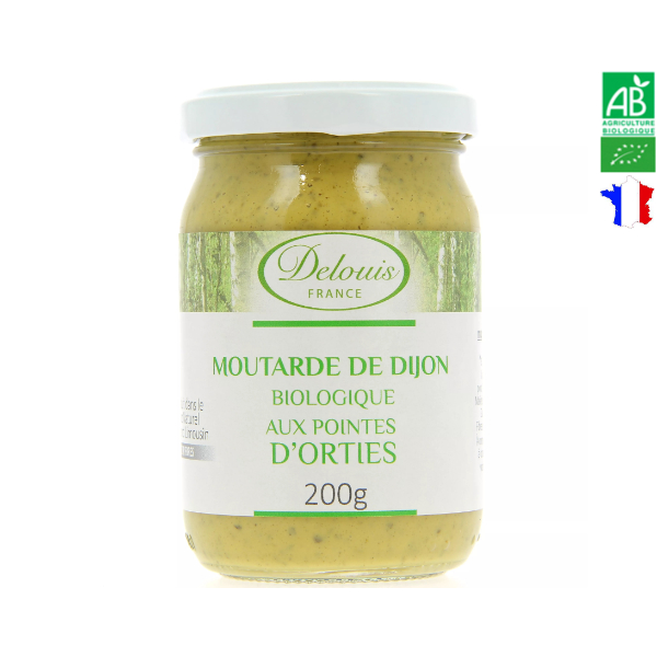 Moutarde A l'Ortie 200g Delouis