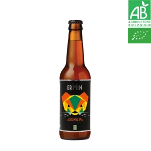 Bière agrumes IPA Ermin 6.5% 12x33cl