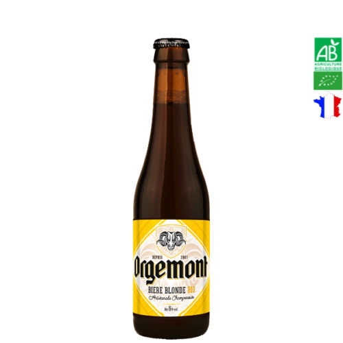 Bière Blonde Bio 33cl 6% Orgemont