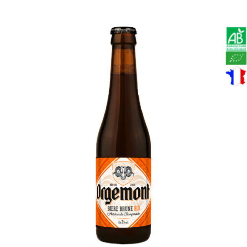Bière Brune Bio 33cl 7% Orgemont