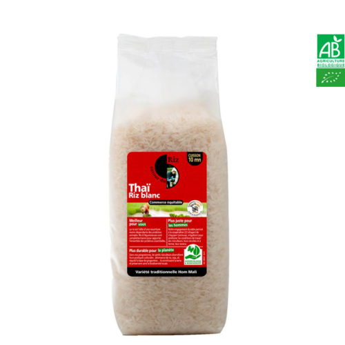 Riz Thaï Blanc 1kg Autour du Riz