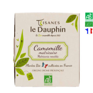 Infusion Bio Camomille Matricaire 20 Dosettes Tisanes Le Dauphin