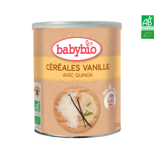 Céréales Vanille avec Quinoa 220g Babybio
