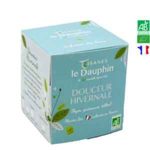 Infusion Bio Douceur Hivernale 20 Dosettes Tisanes Le Dauphin
