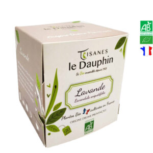 Infusion Bio Lavande 20 Dosettes Tisanes Le Dauphin