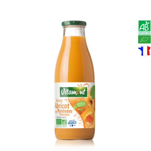 Nectar d'Abricot Bio 75cl Vitamont