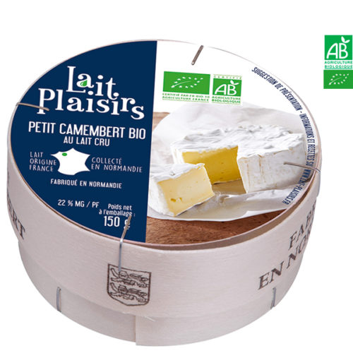 Camembert au Lait Cru Bio 250g Lait Plaisirs