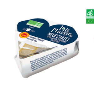 Neufchâtel Bio AOP Fermier Au Lait Cru Lait Plaisirs Neufchâtel Bio AOP Fermier Au Lait Cru Lait Plaisirs