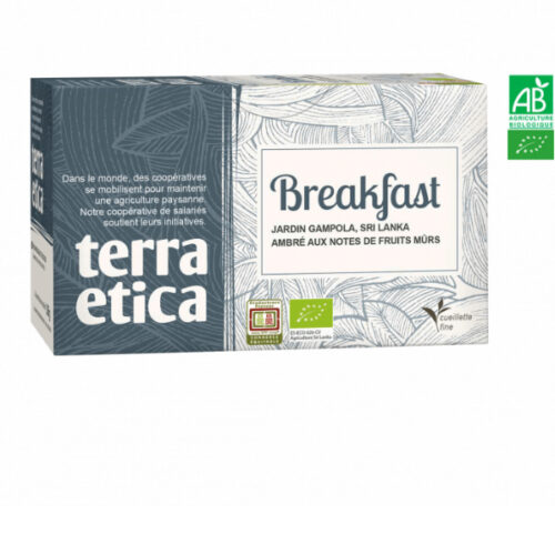 Thé Breakfast de Ceylan Bio Terra Etica