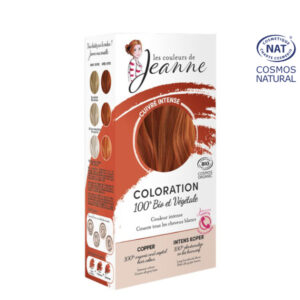 Coloration 100% Bio & Végétale Cuivré Rouge Les Couleurs de Jeanne