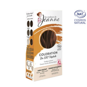 Coloration 100% Végétale Cuivré Doré Les Couleurs de Jeanne Coloration 100% Bio et Végétale Brun Les Couleurs de Jeanne