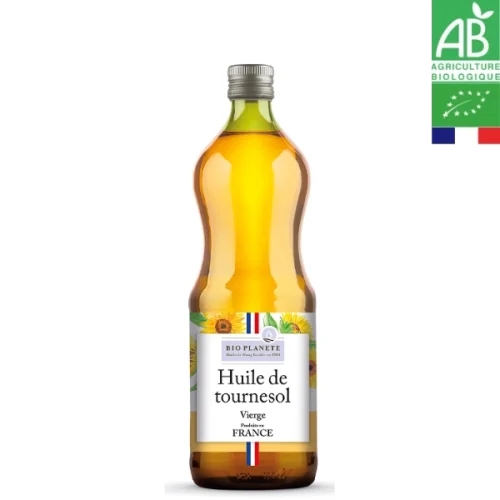 6 Huiles de Tournesol Vierge 1L Bio Planète