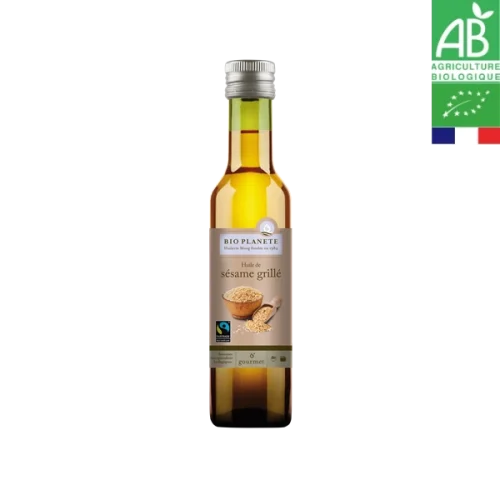 6 Huiles de Sésame Grillée 250ml Bio Planète