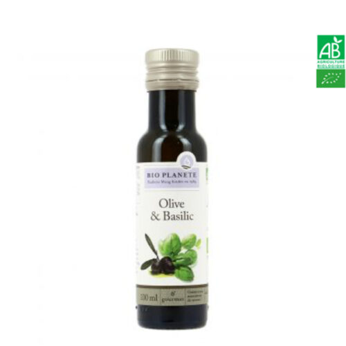 Huile d'Olive & Basilic 100ml Bio Planète