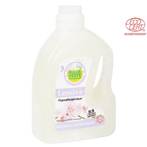 Lessive Hypoallergénique Liquide 2l Bulle Verte