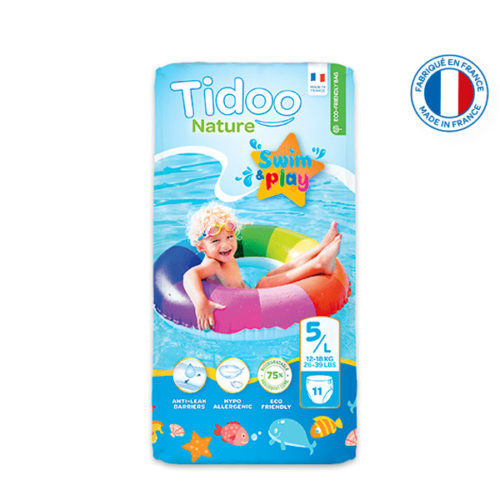 Couche de piscine écologique Tidoo 12 à 18 kg