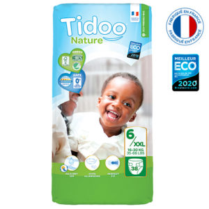 Couche Écologique Taille 6 16 à 30 kg Tidoo
