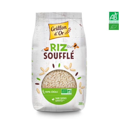 Riz Soufflé Bio 200gr Grillon d'Or