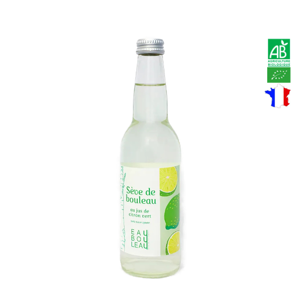 Sève de Bouleau Bio Au Jus de Citron Vert 12*33cl EauBouleau