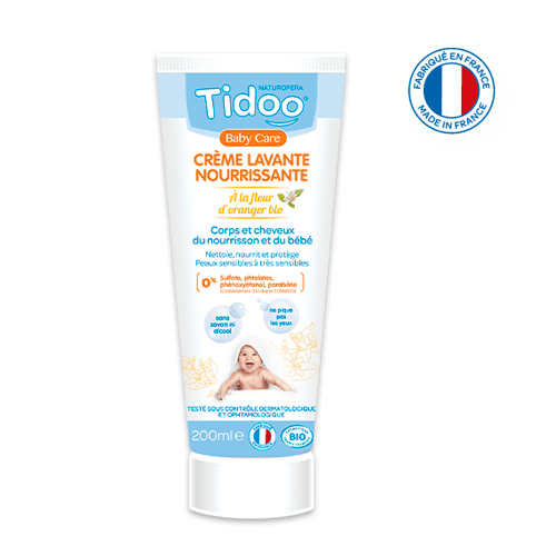 Crème Lavante Nourrissante 200ml Tidoo
