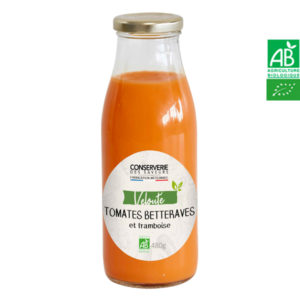 Velouté de Tomate, Betteraves et Framboise 480g Conserverie des Saveurs Velouté de Tomate, Betteraves et Framboise 480g Conserverie des Saveurs