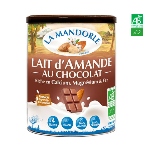 Lait d'Amande au Chocolat 400gr La Mandorle
