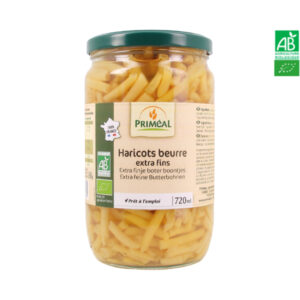 Haricots Beurre Extra Fins Bio France 720ml Priméal