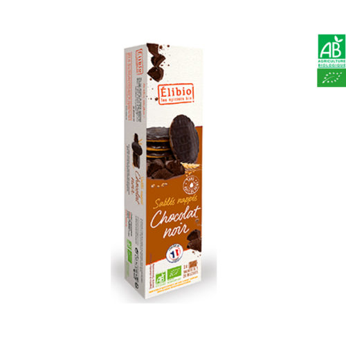 Sablé Chocolat Noir 4x5 Elibio