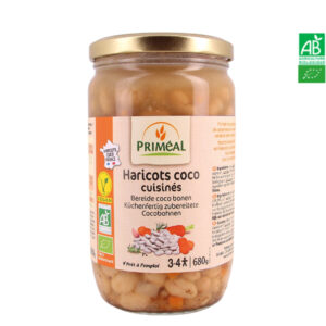 Haricots Coco Cuisinés Bio France 680g Priméal