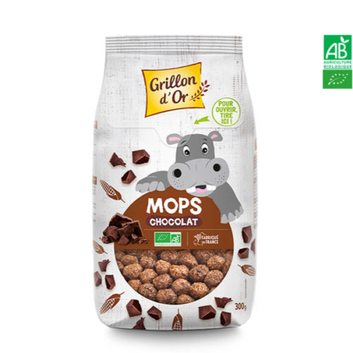 Mops Chocolat Bio 300gr Grillon d'Or