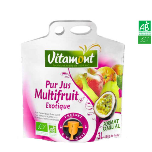 Jus Multifruit Exotique Pochette Souple 3 Lt Vitamont