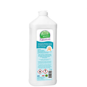 Gel Hydroalcoolique 1Lt Bulle Verte Gel Hydroalcoolique 1Lt Bulle Verte