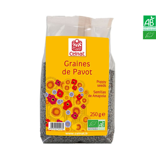 Graines de Pavot Bio 250gr Celnat