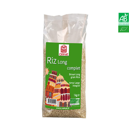 Riz Long Complet Bio 1kg Celnat