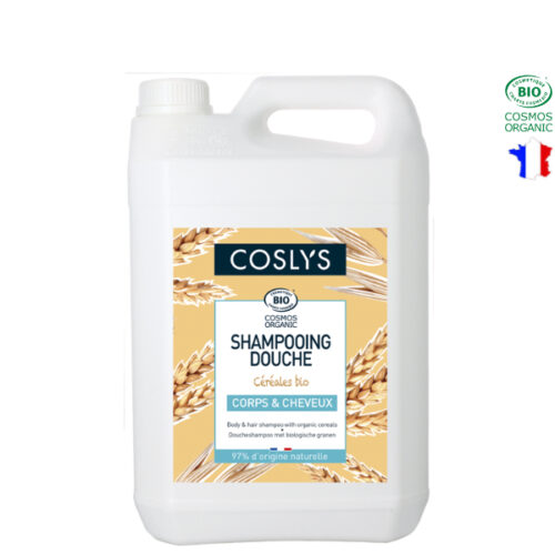 Shampoing Douche Céréales Bio 5Lt Coslys