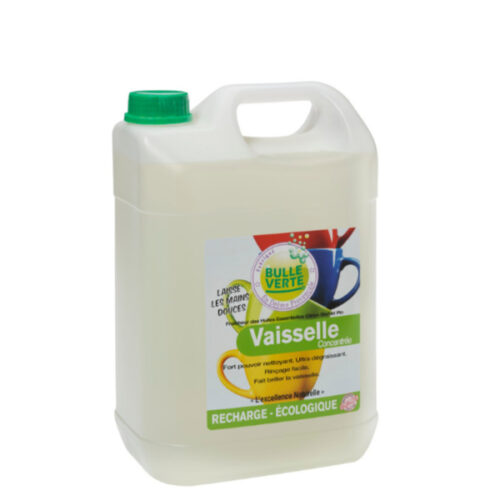 Liquide Vaisselle Bio Mains 5Lt Bulle Verte