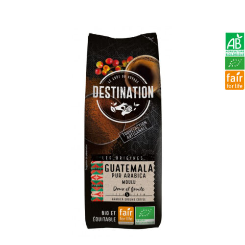 Café Moulu Guatemala 100% Pur Arabica 250g Destination