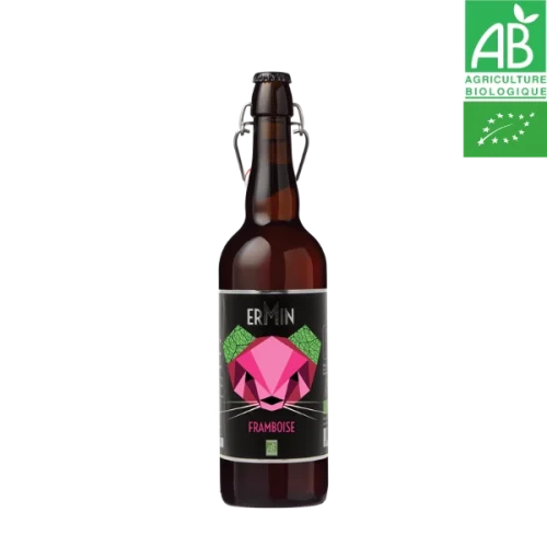 Bière framboise Ermin 5,5° 6x75cl