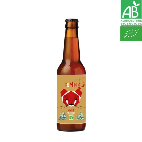 Bière hiver Ermin 6° 12x33cl